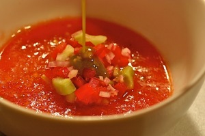 Gazpacho – supa de rosii raw